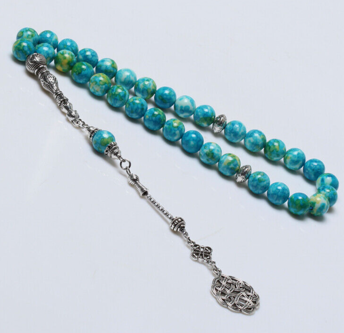 Natural Rain Muslim Masbaha - 99 Beads